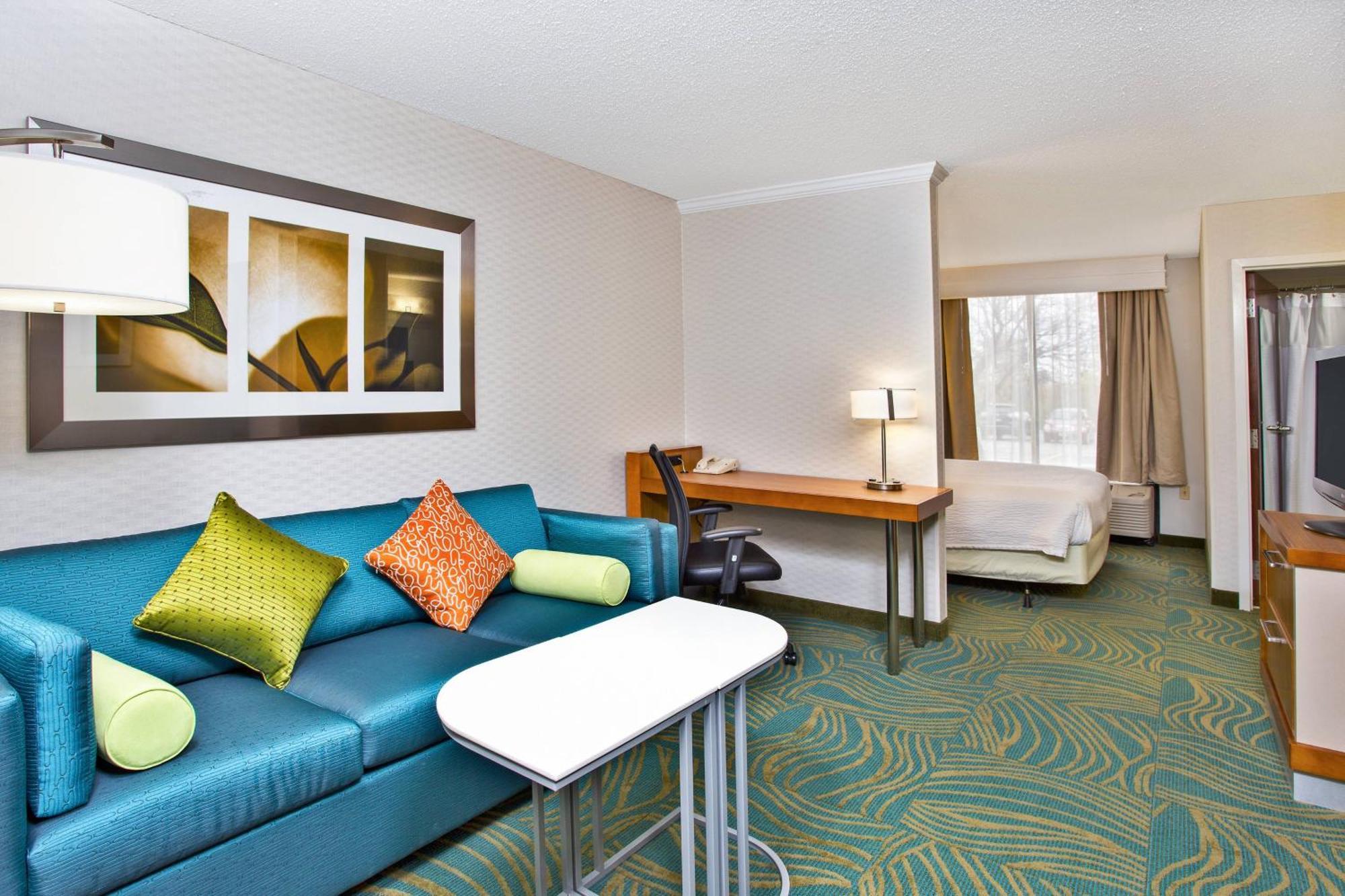 Springhill Suites By Marriott Chicago Southwest At Burr Ridge Hinsdale Bagian luar foto